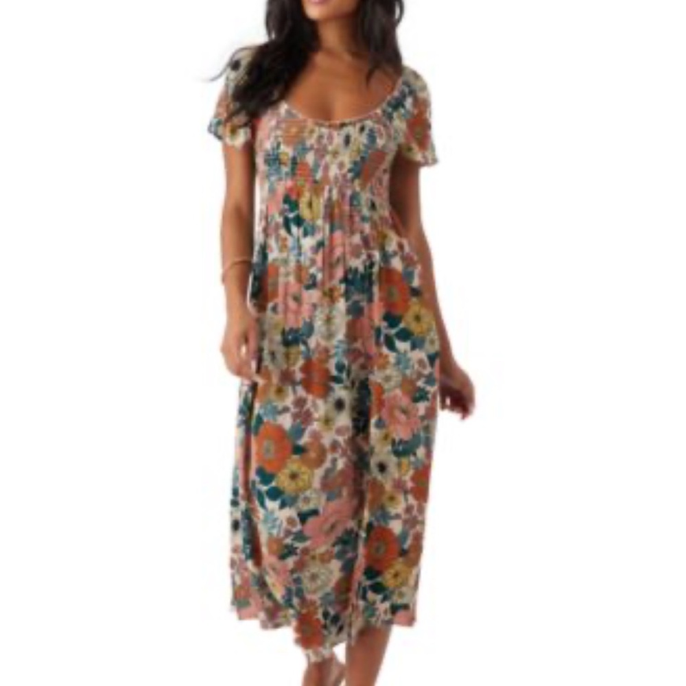 O’Neill Hayzel Floral Midi Dress